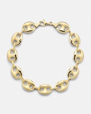 STONE AND STRAND Armband Puffed Maritime Aus 14Kt Gelbgold - Mettallic