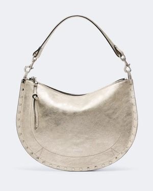 Isabel Marant Bolso Al Hombro Oskan Soft Medium De Piel - Blanco