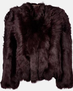 Chloé Shearling Jacket - Black
