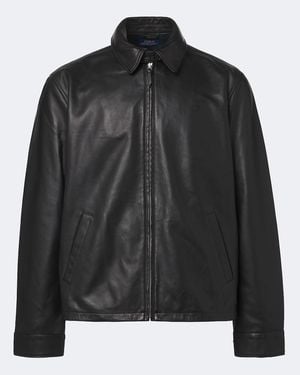 Polo Ralph Lauren Bayville Leather Jacket - Black