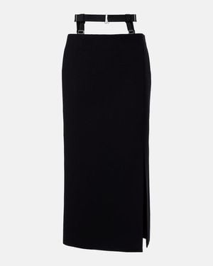 Mugler Bleistiftrock - Schwarz