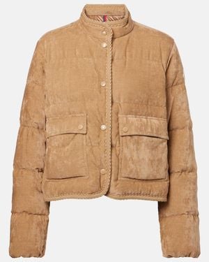 Moncler Essarts Down Jacket - Brown