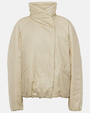 Isabel Marant Dylany Padded Cotton-Blend Jacket - Natural