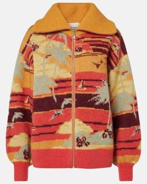 ALÉMAIS Jacke Palm Island Aus Jacquard - Mehrfarbig