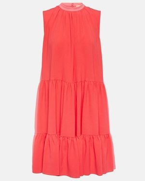 ROKSANDA Tiered Jersey Minidress