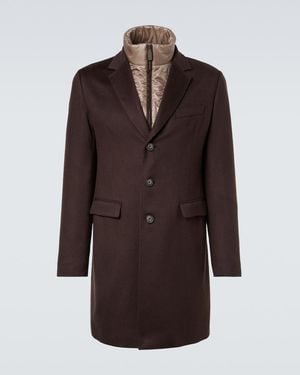 Herno Cashmere Coat - Brown