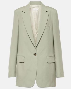 Dries Van Noten Wool Blazer - Green