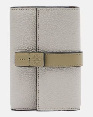 Loewe Leather Wallet - Grey