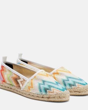 Missoni Elle Zigzag Espadrilles - Blue