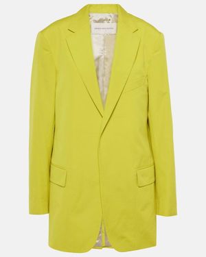 Dries Van Noten Blazers - Yellow
