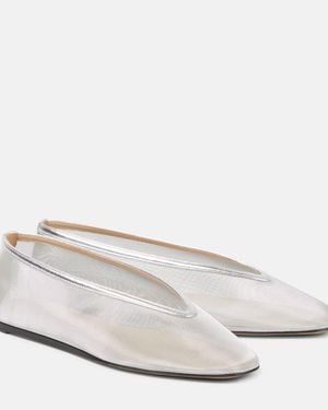 Le Monde Beryl Luna Slipper Mesh Shoes - Metallic