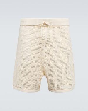 Nanushka Fico Bermuda Shorts - Natural