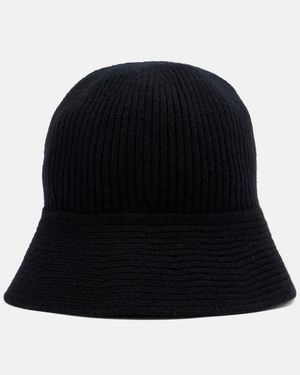 Nour Hammour Bruno Cashmere And Wool Hat - Black