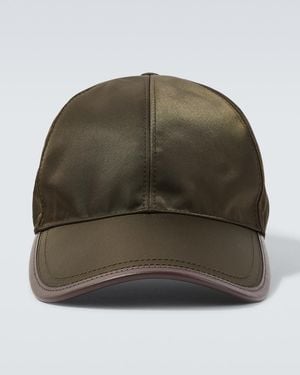 Prada Speedrock Re-Nylon Baseball Cap - Green