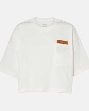 Bottega Veneta T-Shirt With Pocket - White