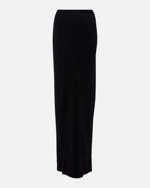 Rick Owens Coda Maxi Skirt - Black