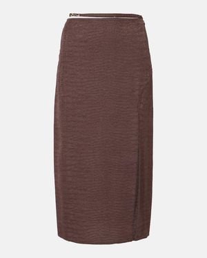 Jacquemus La Jupe Notte - Brown