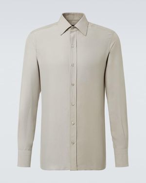 Tom Ford Cotton Shirt - Grey