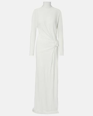 Courreges Jersey Maxi Dress - White