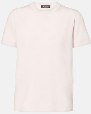 Loro Piana Angera Cotton Jersey T-Shirt - Pink