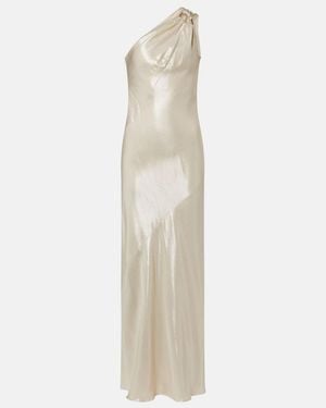 Max Mara Odissea One-Shoulder Gown - White