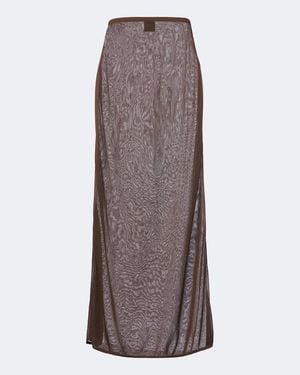 Leset Jack Maxi Skirt - Brown
