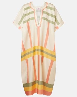 Eres Kaftan Ice Aus Seiden-Twill - Gelb