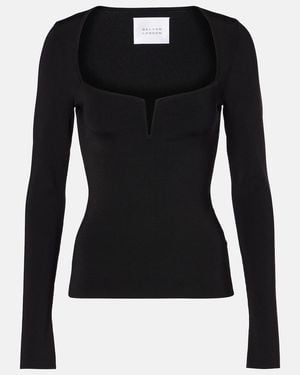 Galvan London Freya Top - Black