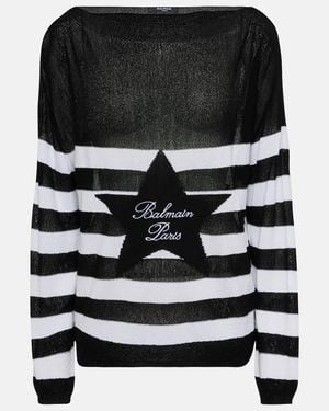 Balmain Pullover - Schwarz