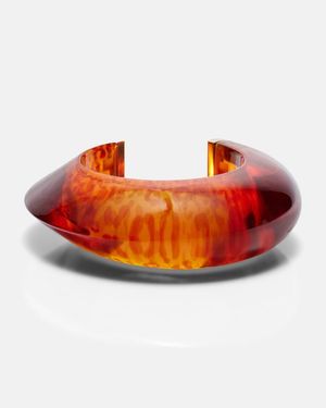 Alaïa Bedruckter Armreif - Rot