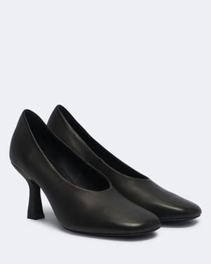 Souliers Martinez Escarpins Berlin En Cuir - Noir