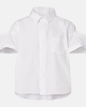 Sacai Poplin Shirt - White