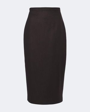 Max Mara Gonna A Tubino - Nero