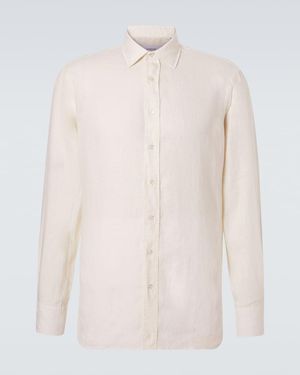 Lardini Linen Shirt - Natural