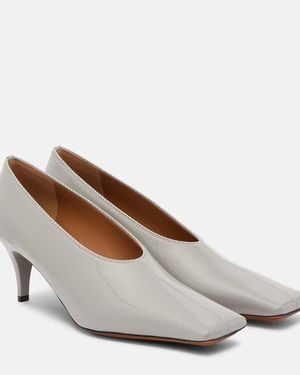 Stella McCartney Coated Court Shoes - White