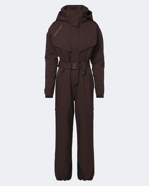 CORDOVA Apex Hooded Ski Suit - Brown