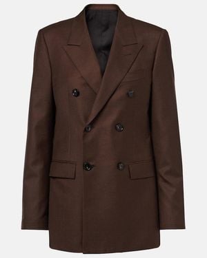 Loro Piana Virgin Wool Blazer - Brown