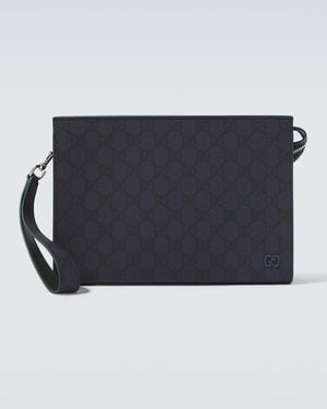 Gucci Etui Mit Riemen Gg Small - Schwarz