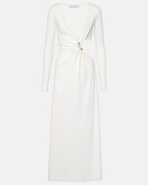 Christopher Esber Cavern Stone Gown - White
