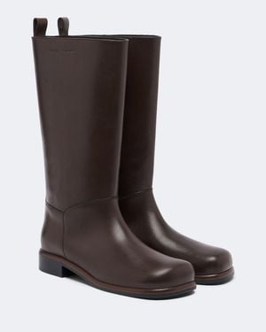 Proenza Schouler Esme Leather Knee-High Boots - Brown
