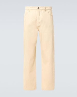 Jil Sander Mid-Rise Straight Jeans - Natural