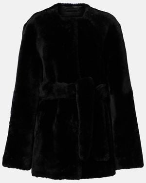 TOTEME Shearling Jacket - Black