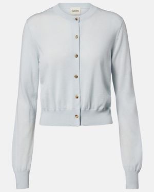 KHAITE Cardigan Tansy - Blu