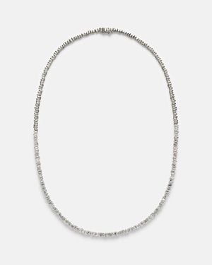 Suzanne Kalan Mini 18Kt Necklace With Diamonds - White