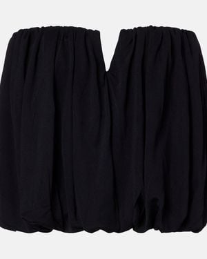 Isabel Marant Amalia Gathered Top - Black