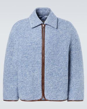 JW Anderson Wool-Blend Jacket - Blue