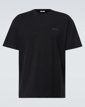 Givenchy T-Shirt Aus Baumwoll-Jersey - Schwarz