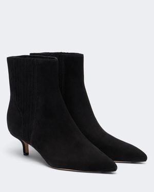 Veronica Beard Bottines Lisa En Daim - Noir