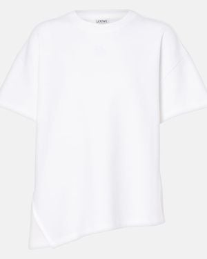 Loewe Asymmetric Anagram T-Shirt - White