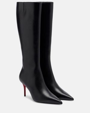 Christian Louboutin Stiefel Miss Z Aus Leder - Schwarz